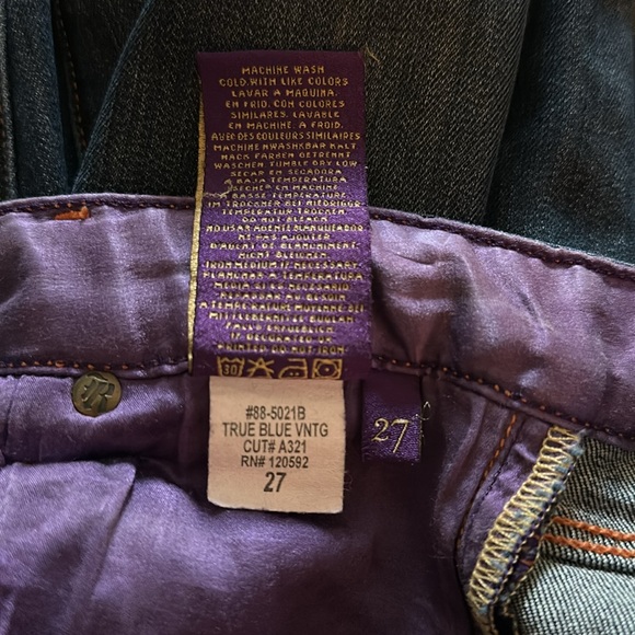 Rich & Skinny Bellissima Boot Cut Jeans- true blue vintage - size 27 - Picture 12 of 12